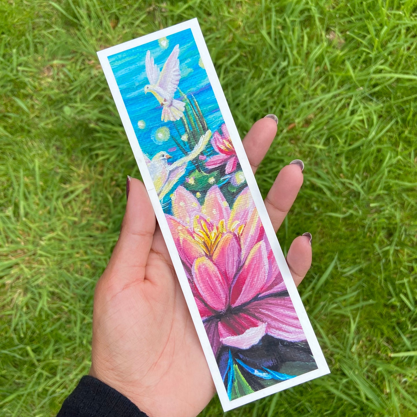 Lotus Flower Bookmark