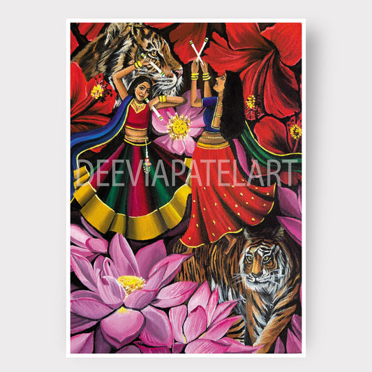 Navratri Art Print