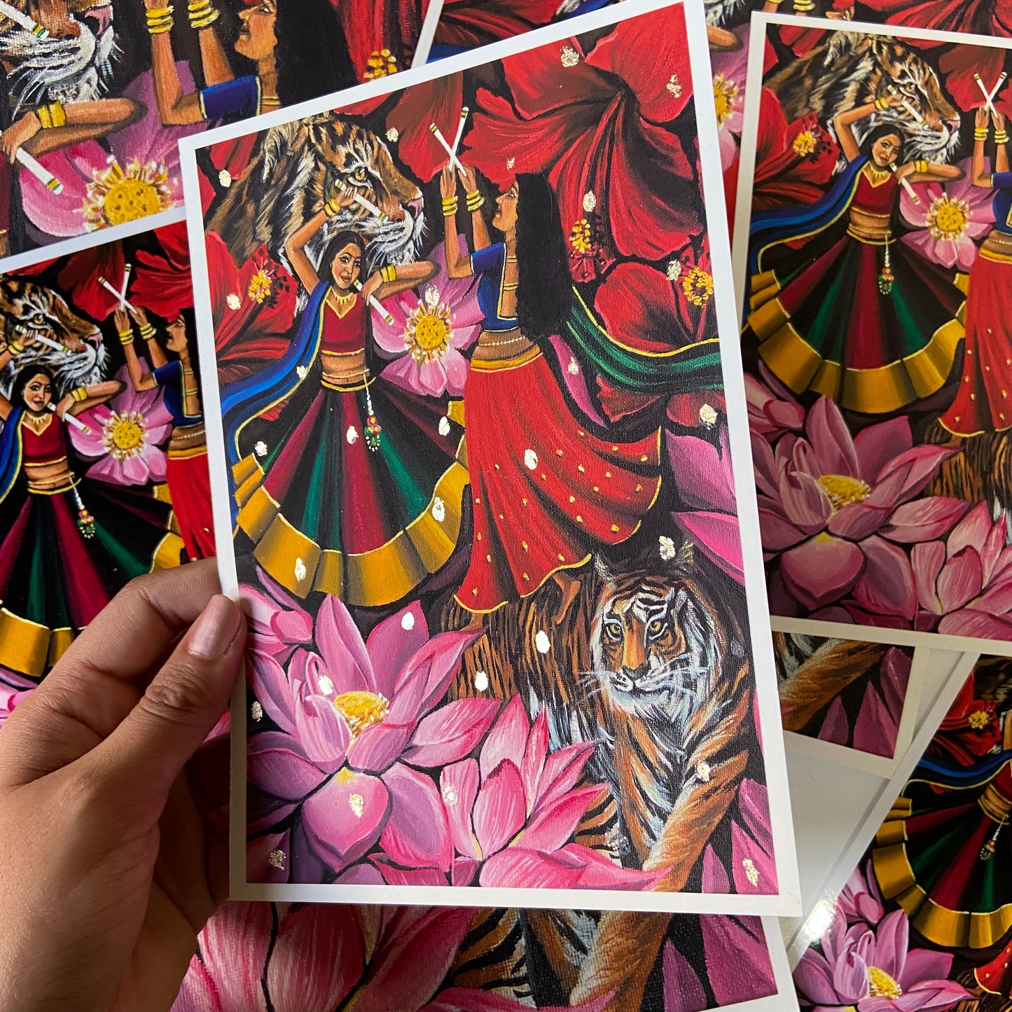 Navratri Art Print